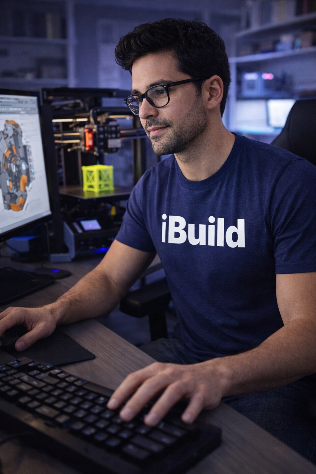 iBuild T-Shirt — Dark Colors (12 Options)