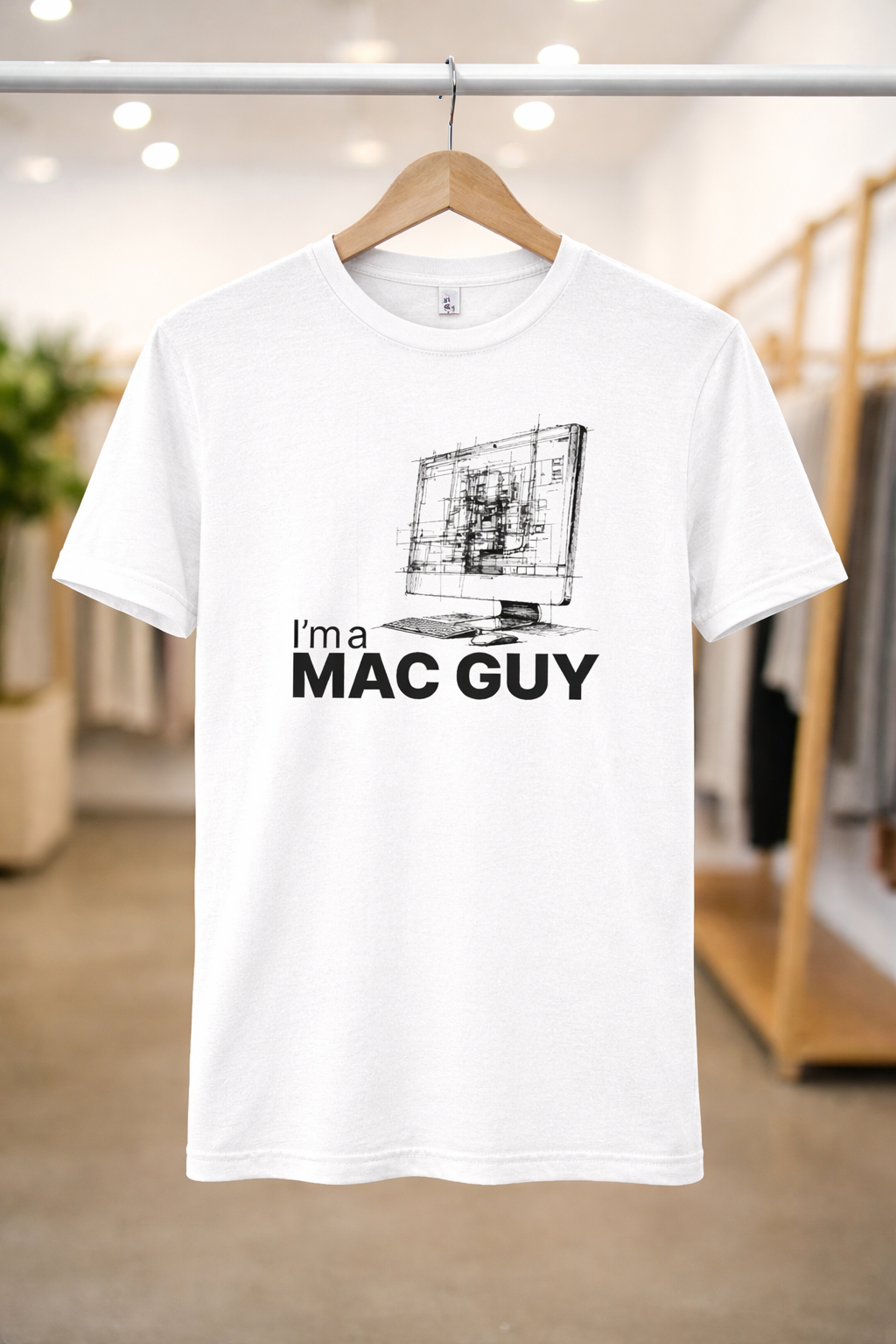 I’m a Mac Guy T-Shirt — Light Colors (12 Options)