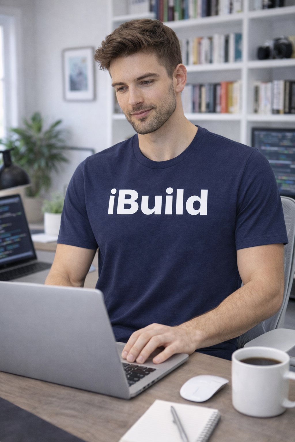 iBuild T-Shirt — Dark Colors (12 Options)