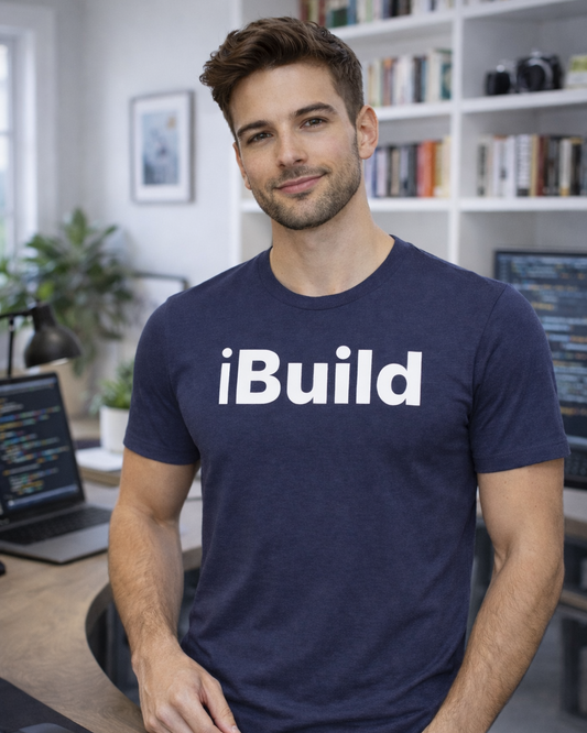 iBuild T-Shirt — Dark Colors (12 Options)