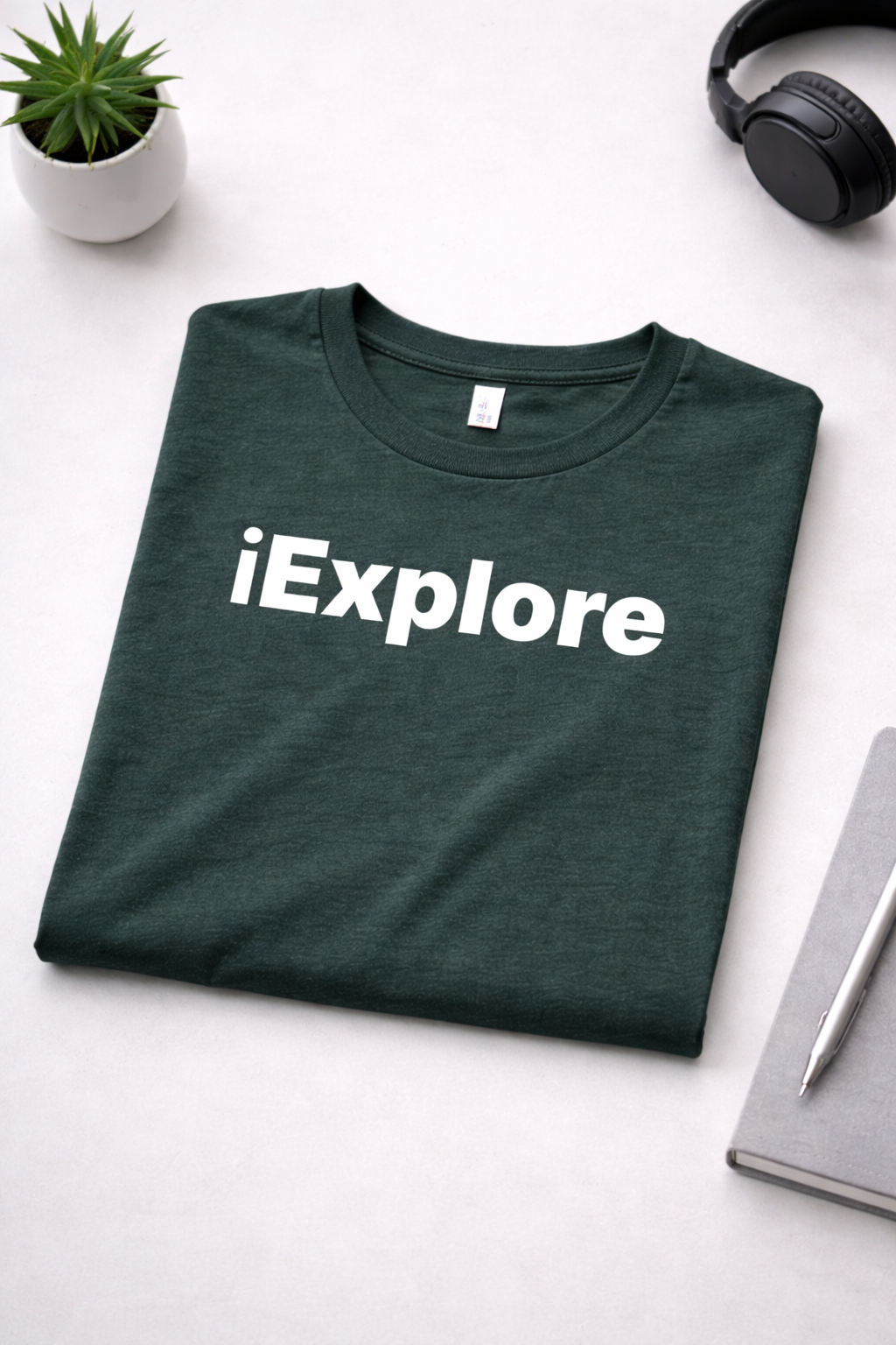 iExplore T-Shirt — Dark Colors (12 Options)