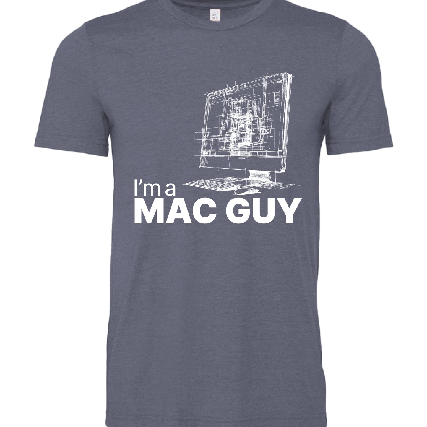 HEATHER MID NAVY - FRONT