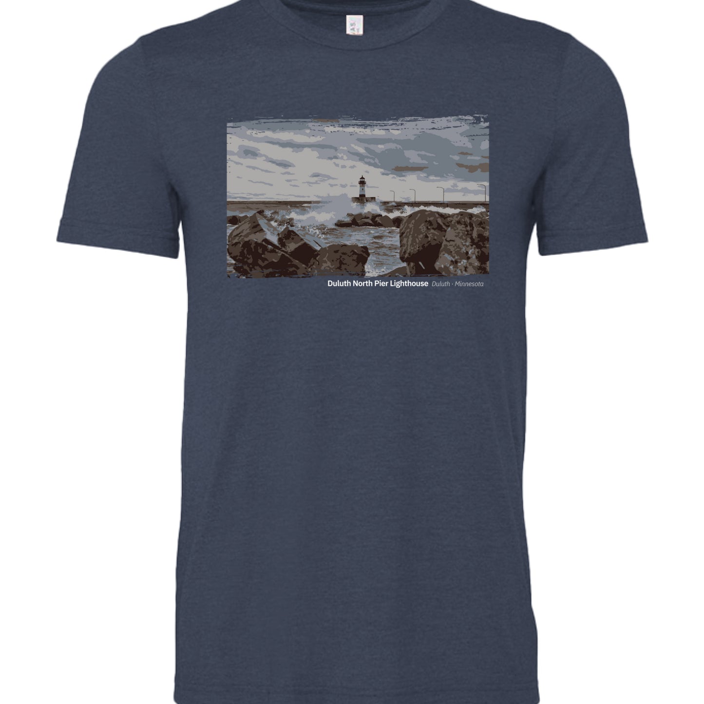 HEATHER NAVY - FRONT
