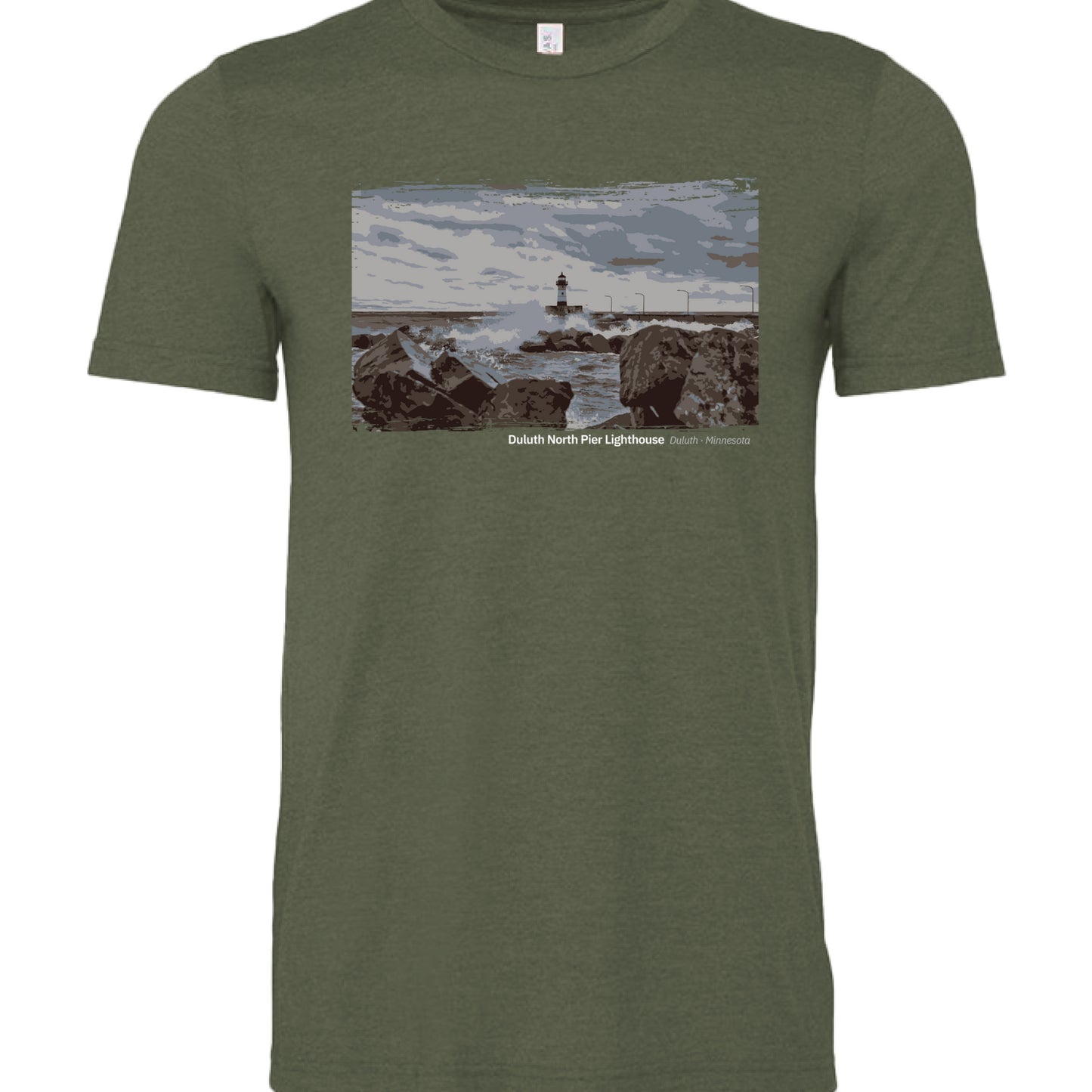 HTHR MILTARY GRN - FRONT