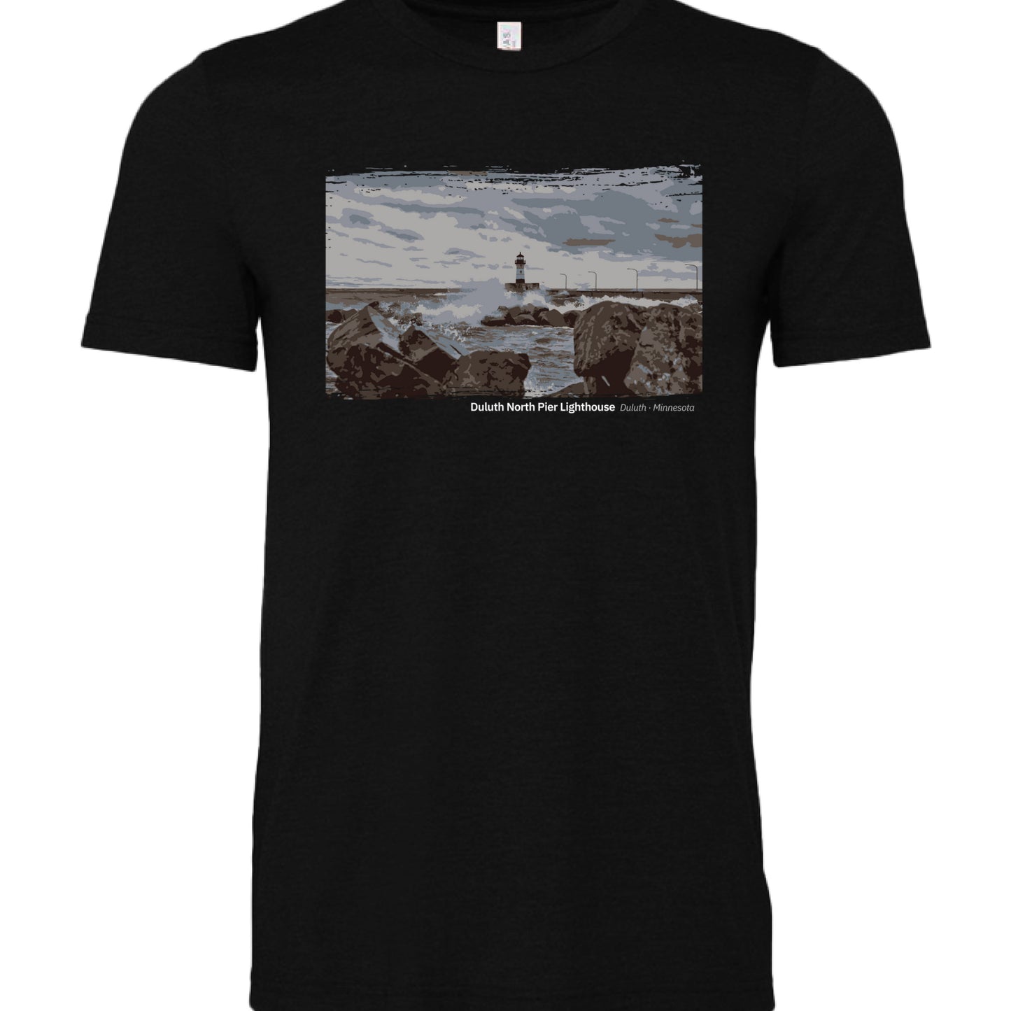 BLACK HEATHER - FRONT