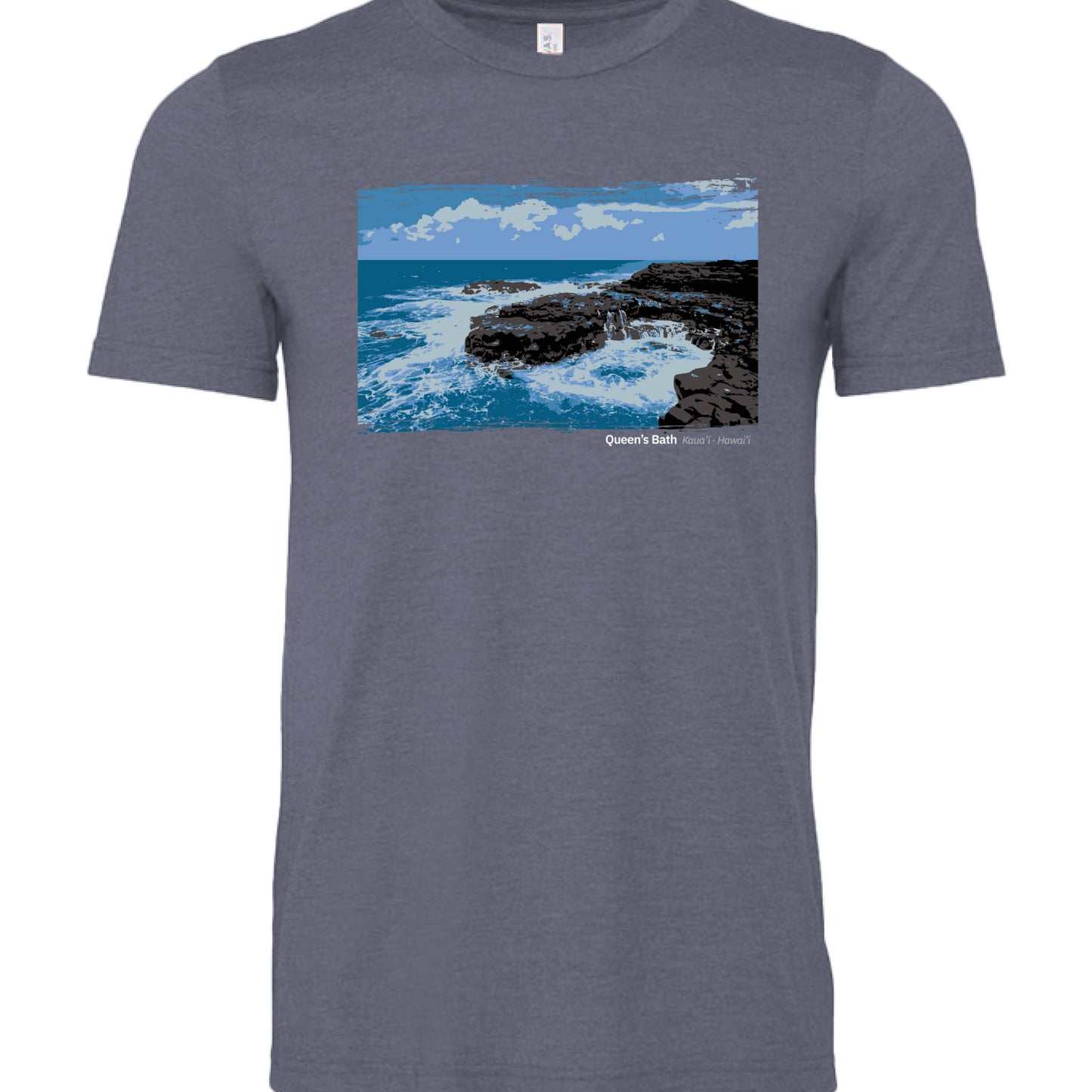 HEATHER MID NAVY - FRONT