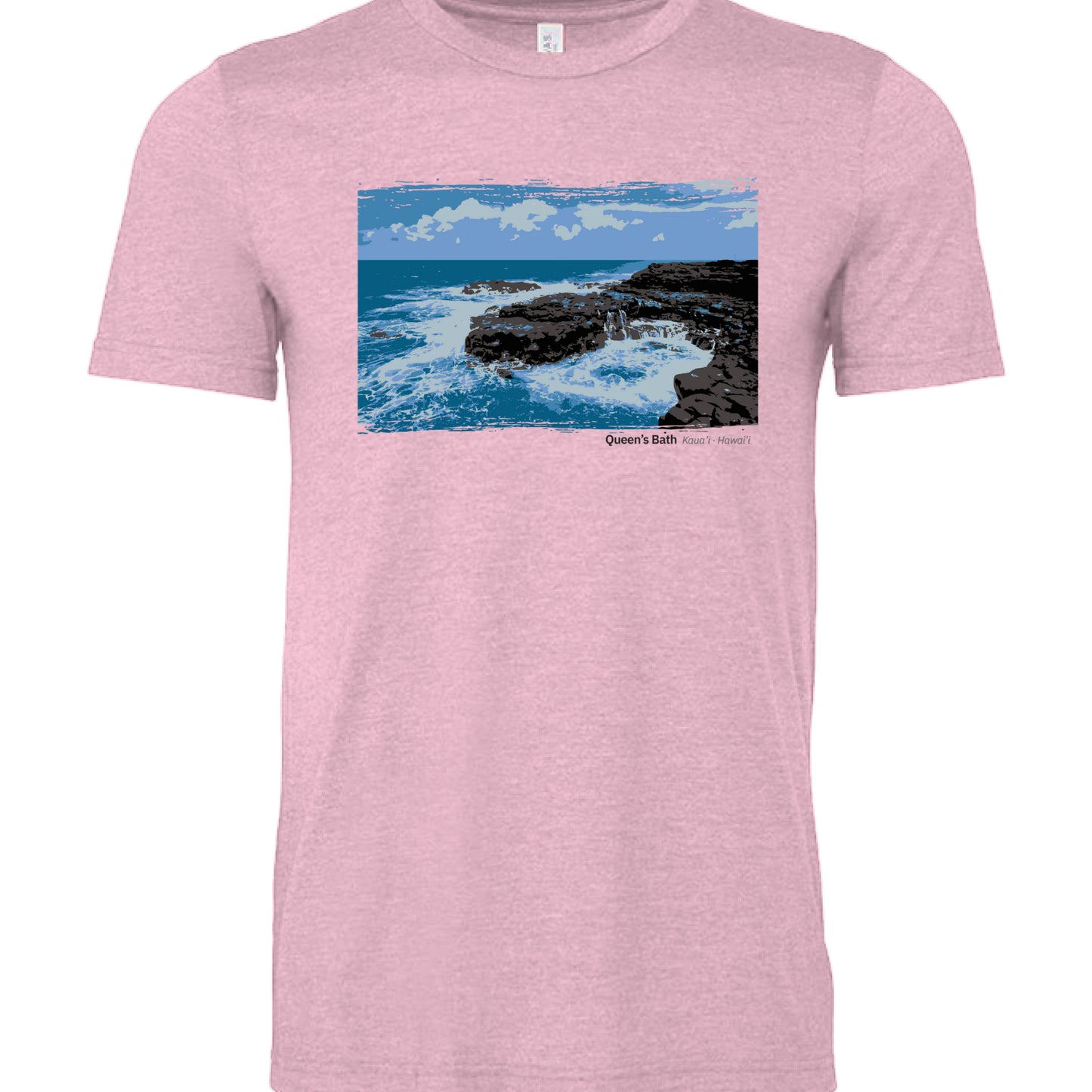 Heather Pink Gravel - FRONT