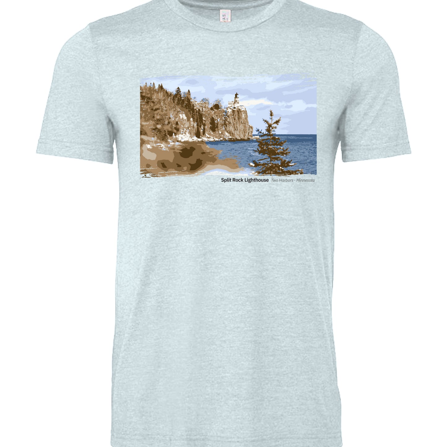 HEATHER ICE BLUE - FRONT