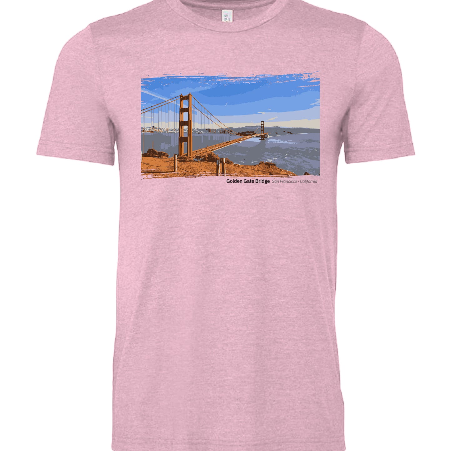 Heather Pink Gravel - FRONT