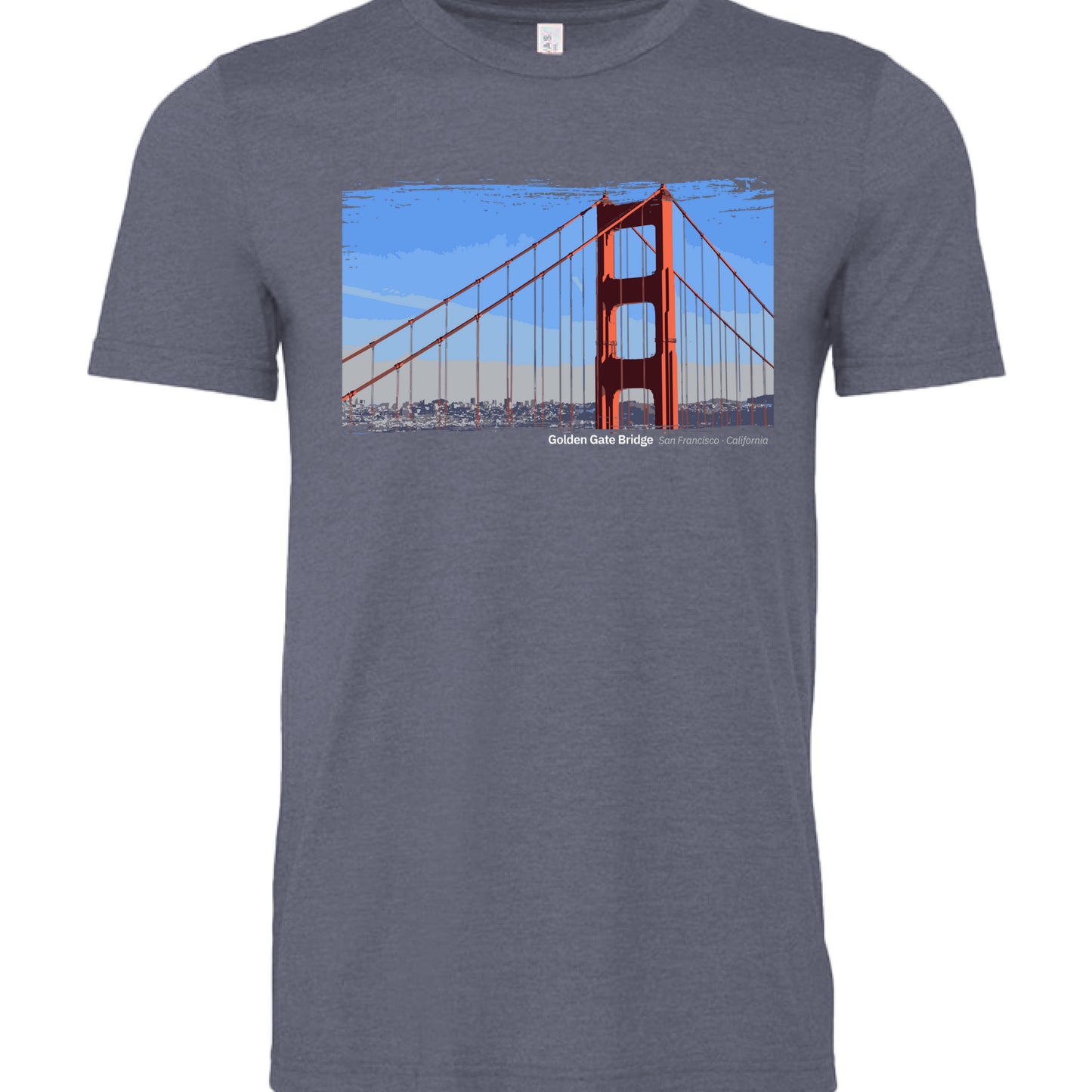 HEATHER MID NAVY - FRONT