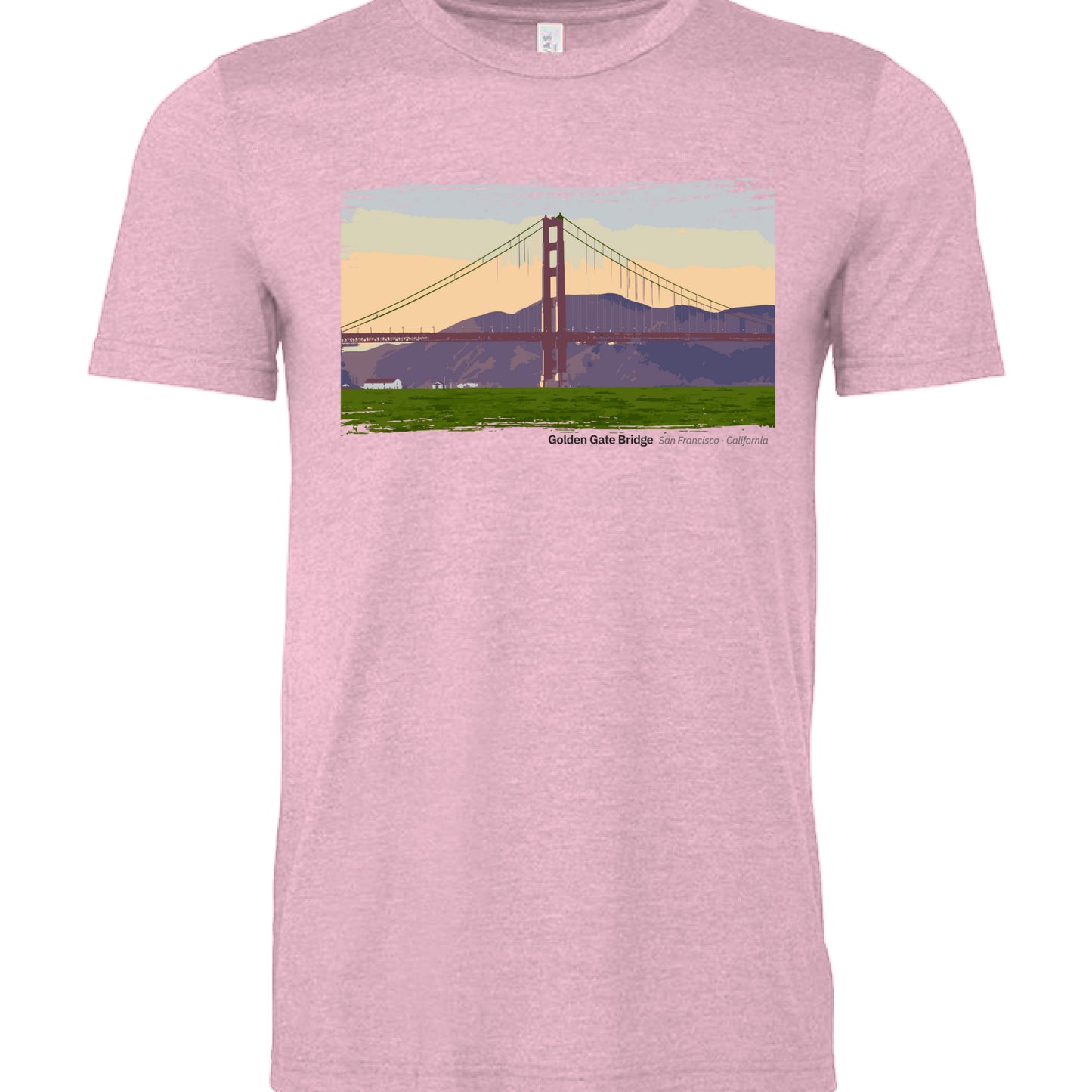 Heather Pink Gravel - FRONT