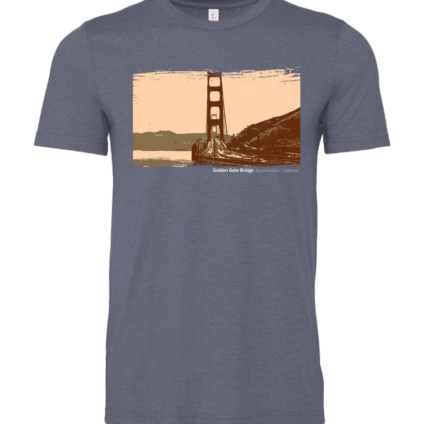 HEATHER MID NAVY - FRONT